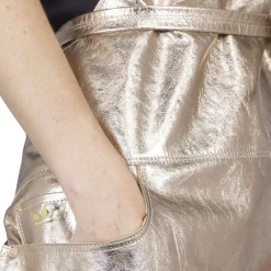 Tekstiler Til Køkkenet<DutchDeluxes Five Pockets Apron, Slim Fit, Full Grain Leather Pearly Rose