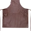 Tekstiler Til Køkkenet<DutchDeluxes Five Pockets Apron, Slim Fit, Full Grain Leather Classic Bro