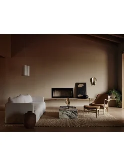Lys & Lysestager<Audo Copenhagen Flambeau CH, H30, Table, Black/Poli