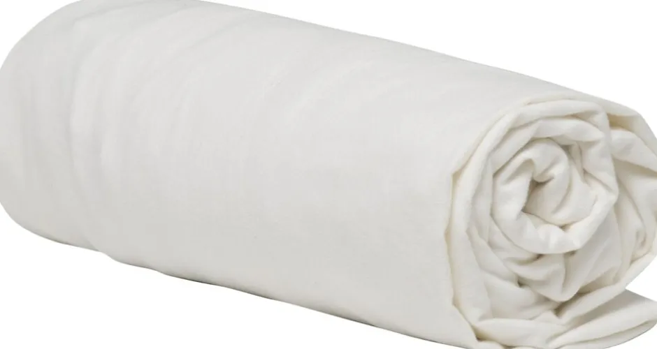 Sengetøj & Lagner<Høie Flonel formsyet lagen, Creme