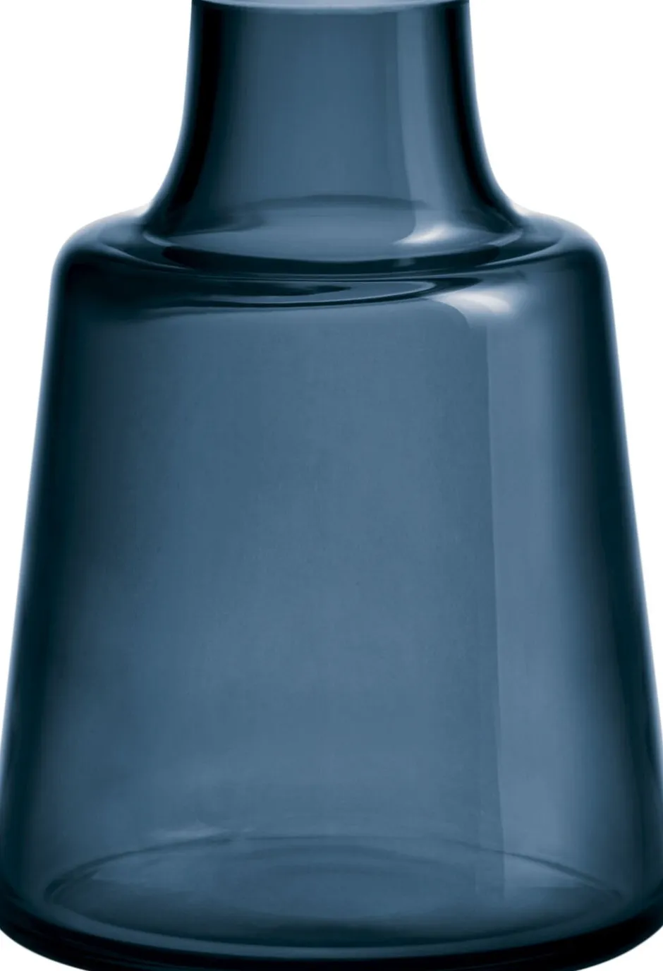 Vaser & Urtepotteskjulere<Holmegaard Flora Vase kort hals, blå, H 24 cm