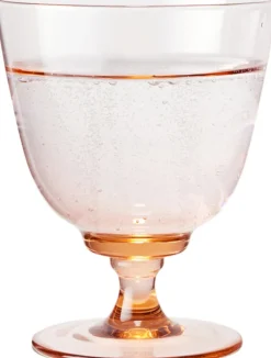 Glas<Holmegaard Flow Glas på fod 35 cl champagne
