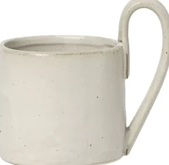 Kopper & Krus<Ferm Living Flow Mug - Off-white Speckle