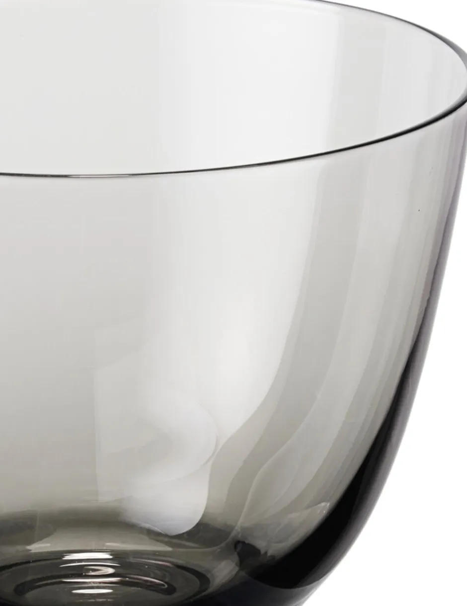 Glas<Holmegaard Flow Vandglas 35 cl smoke