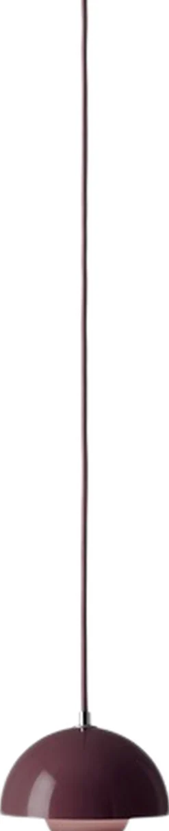 Pendler<&Tradition Flowerpot Pendant VP10 Dark plum