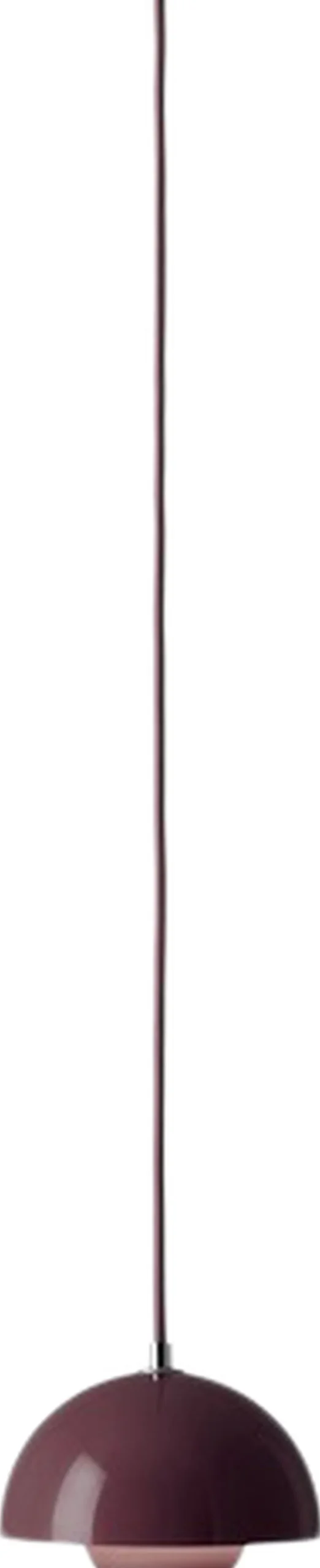 Pendler<&Tradition Flowerpot Pendant VP10 Dark plum