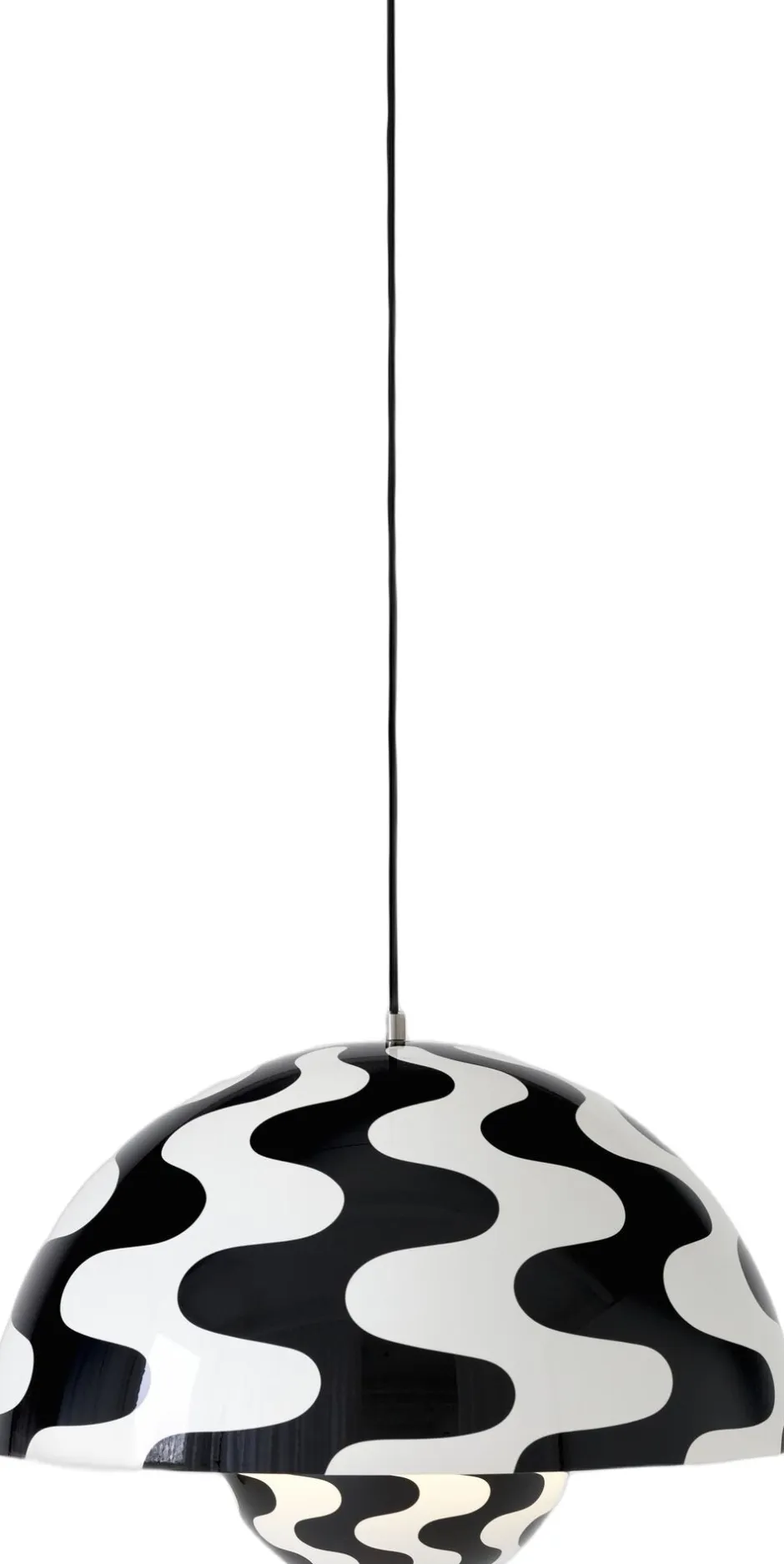 Pendler<&Tradition Flowerpot Pendant VP2, Black/White