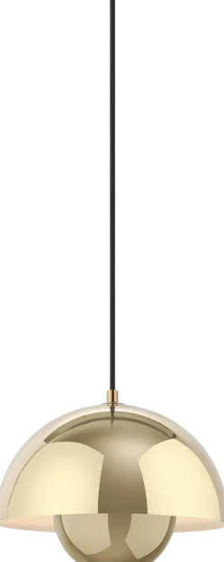 Puder<&Tradition Flowerpot Pendant VP1, Brass-Plated