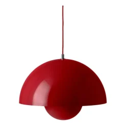 Pendler<&Tradition Flowerpot Pendant VP7, Vermilion Red