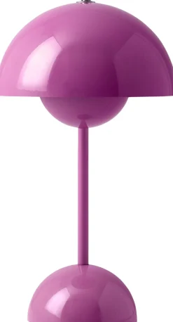 Bordlamper|Trådløse Lamper<&Tradition Flowerpot Portable Lamp VP9, Magnetic Charger Tangy pink