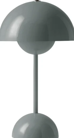 Bordlamper|Trådløse Lamper<&Tradition Flowerpot Portable Lamp VP9, Magnetic Charger Stone