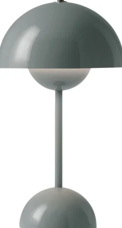 Bordlamper|Trådløse Lamper<&Tradition Flowerpot Portable Lamp VP9, Magnetic Charger Stone