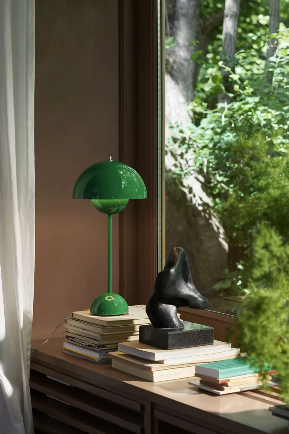 Bordlamper<&Tradition Flowerpot VP3, Table Lamp Signal green