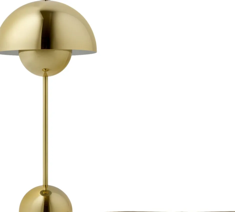 Bordlamper<&Tradition Flowerpot VP3, Table Lamp Brass