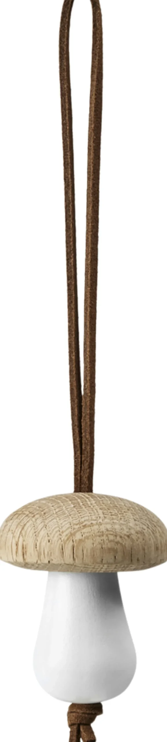 Juletræspynt<Rosendahl Forest Tales Svamp Ø4. 5 cm blank hvid