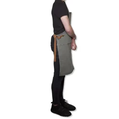 Tekstiler Til Køkkenet<DutchDeluxes Forklæde BBQ Style Apron Grey Green