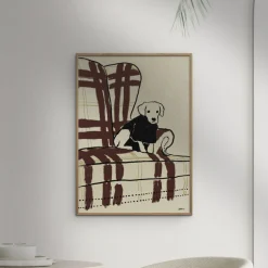 Plakater & Rammer<Poster & Frame Form Faktory - RL Dog Flerfarvet