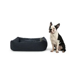 Puder|Til Boligens Kæledyr<Fossflakes Hundeseng Blue pinstripe