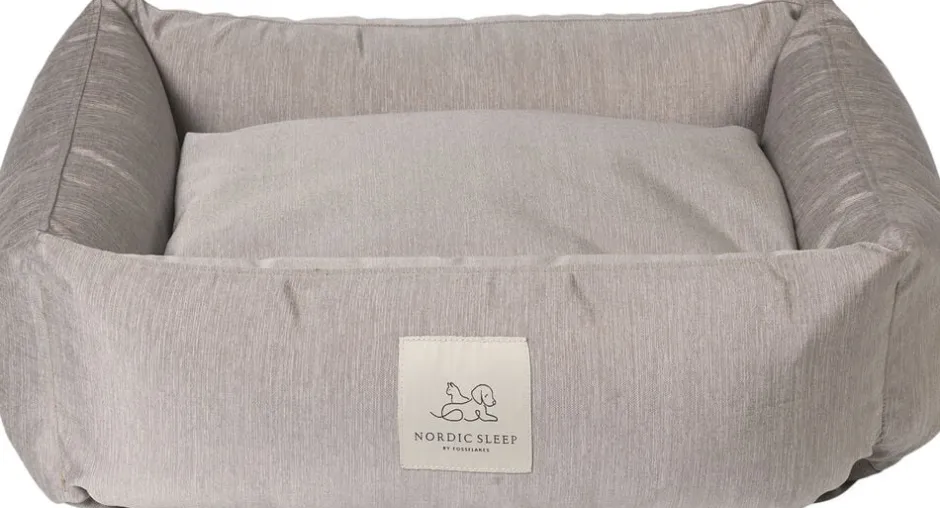 Til Boligens Kæledyr<Fossflakes Hundeseng Soft Grey