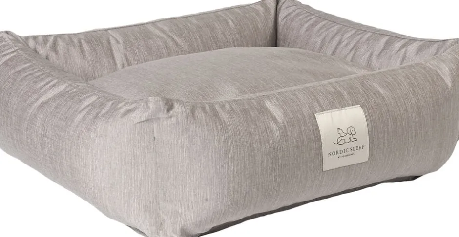 Til Boligens Kæledyr<Fossflakes Hundeseng Soft Grey