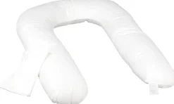 Hovedpuder<Fossflakes U-Pillow, SR incl. White Jersey Cover