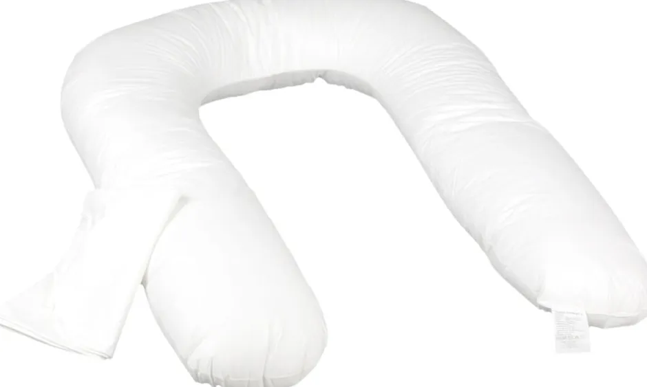 Hovedpuder<Fossflakes U-Pillow, SR incl. White Jersey Cover