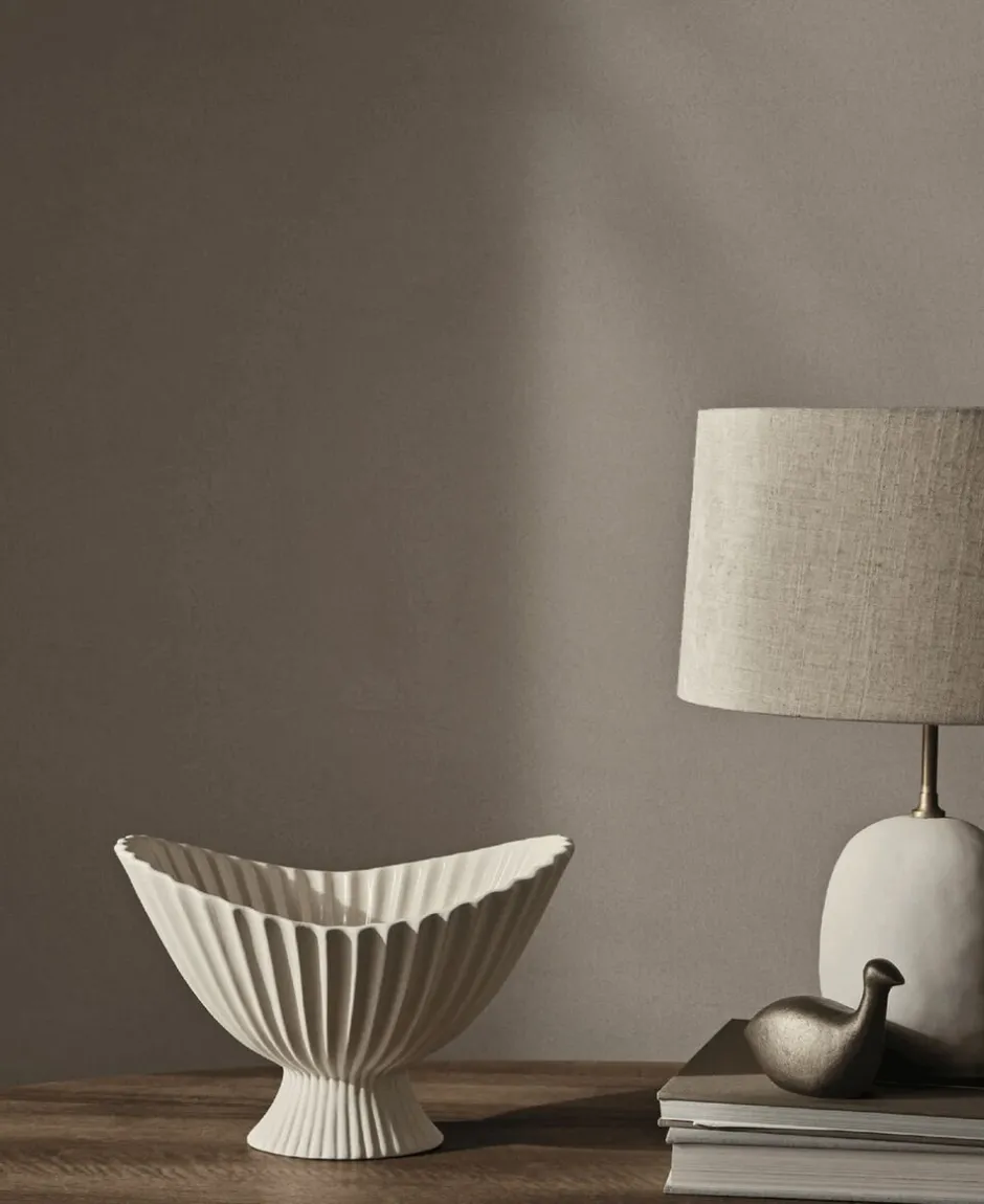 Opbevaring<Ferm Living Fountain Bowl - 28 - Off-white