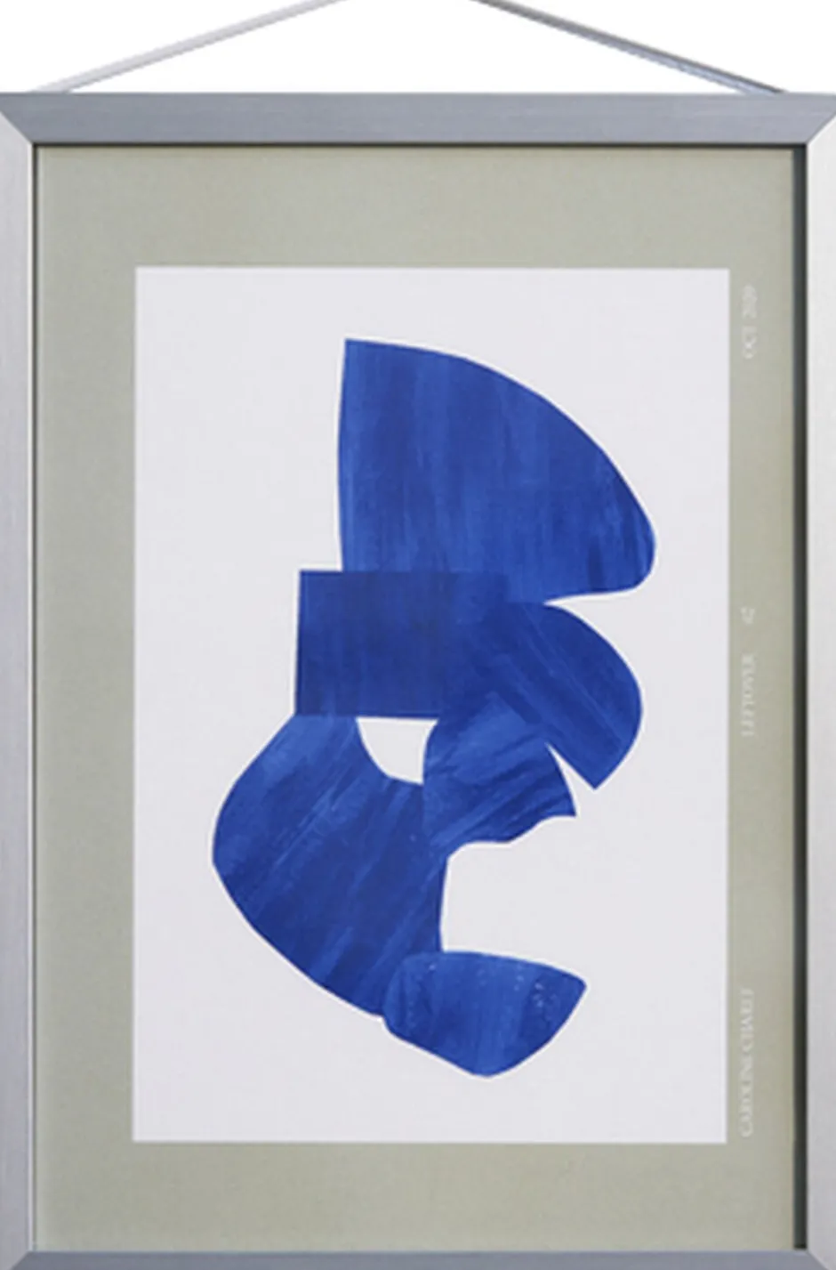 Plakater & Rammer<Moebe Frame, Brushed Aluminium, A4