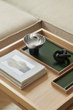 Tilbehør Til Bordet<GEJST Frame tray small oak/green