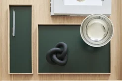 Tilbehør Til Bordet<GEJST Frame tray small oak/green