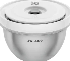 Opbevaring<Zwilling Fresh & Save BOWLS Vakuumskål S / 12 cm, Rustfrit stål, Sølv