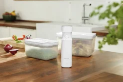 Opbevaring<Zwilling Fresh & Save Vakuum beholdersæt 3d i plastik. S,M, L