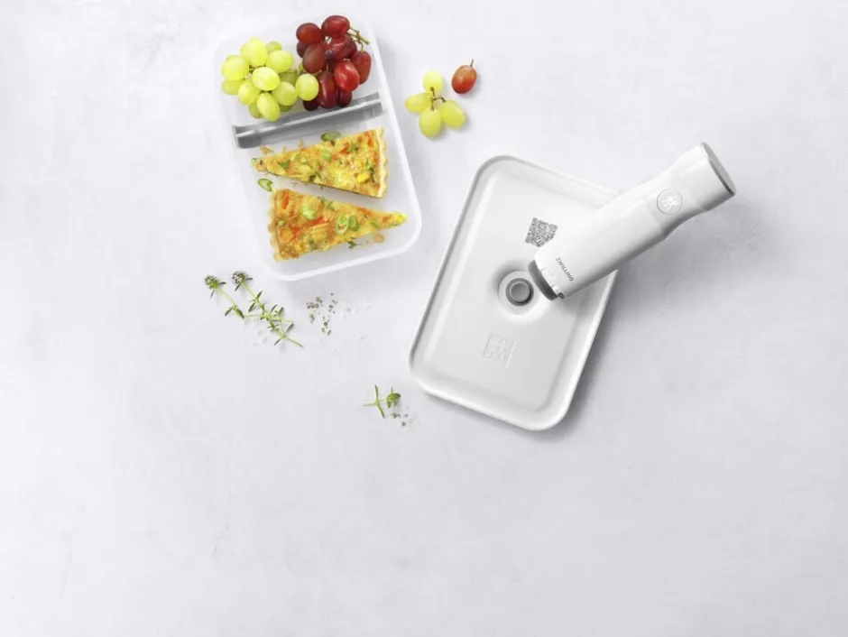 Opbevaring<Zwilling FRESH & SAVE Vakuum madkasse, semitransparent/grå, Str L