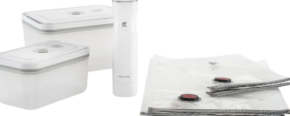 Opbevaring<Zwilling Fresh & Save Vakuum startersæt, plastik 7 dele
