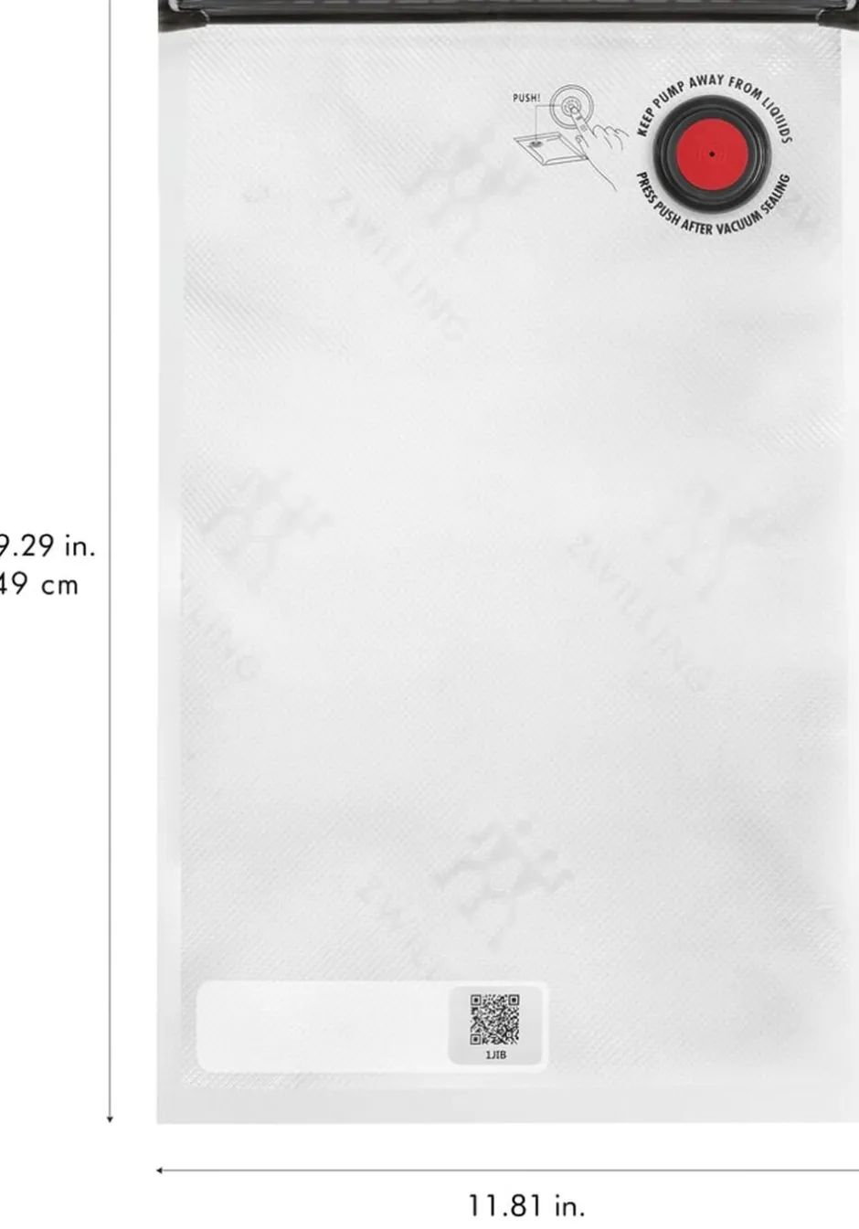 Opbevaring<Zwilling FRESH & SAVE Vakuumposesæt S/M/L