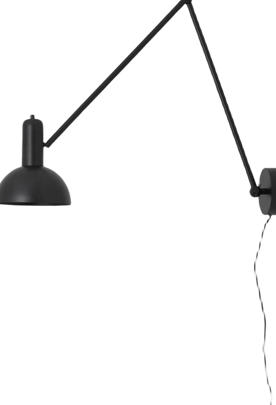 Væglamper<Nordal FREYA wall lamp - black