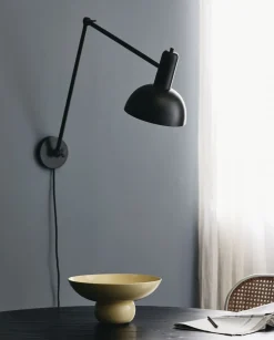 Væglamper<Nordal FREYA wall lamp - black