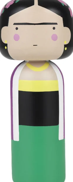 Figurer & Skulpturer<Lucie Kaas FRIDA håndmalet Kokeshi