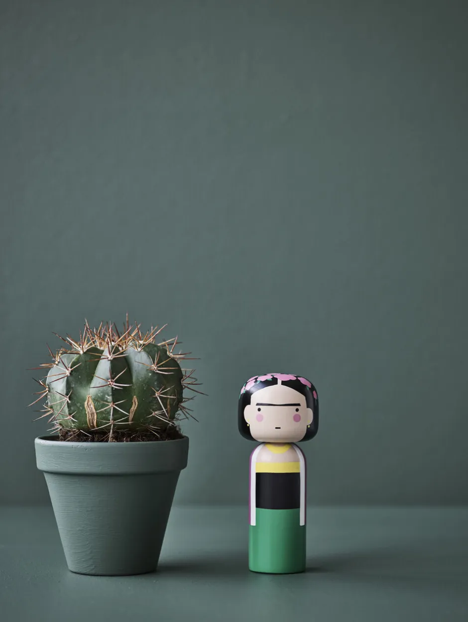 Figurer & Skulpturer<Lucie Kaas FRIDA håndmalet Kokeshi