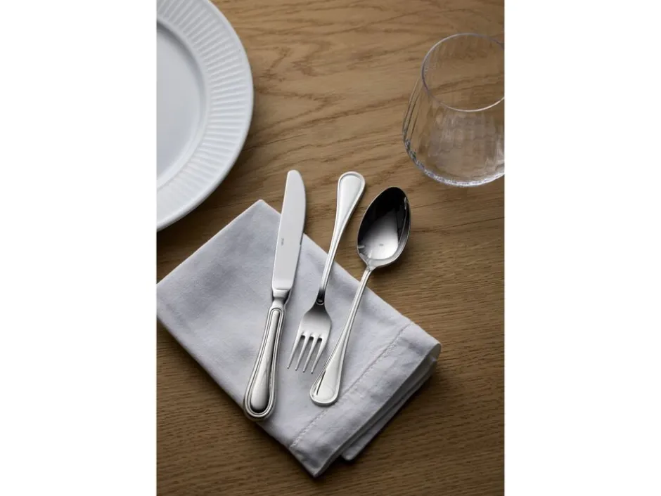 Bestik<Gense Frokostkniv Oxford 21 cm Blankt stål HH