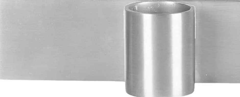 Lys & Lysestager<Frama Fundament Candle Holder | Stainless Steel | Form 2