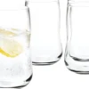 Glas<Holmegaard Future 4 stk. Vandglas klar 37 cl