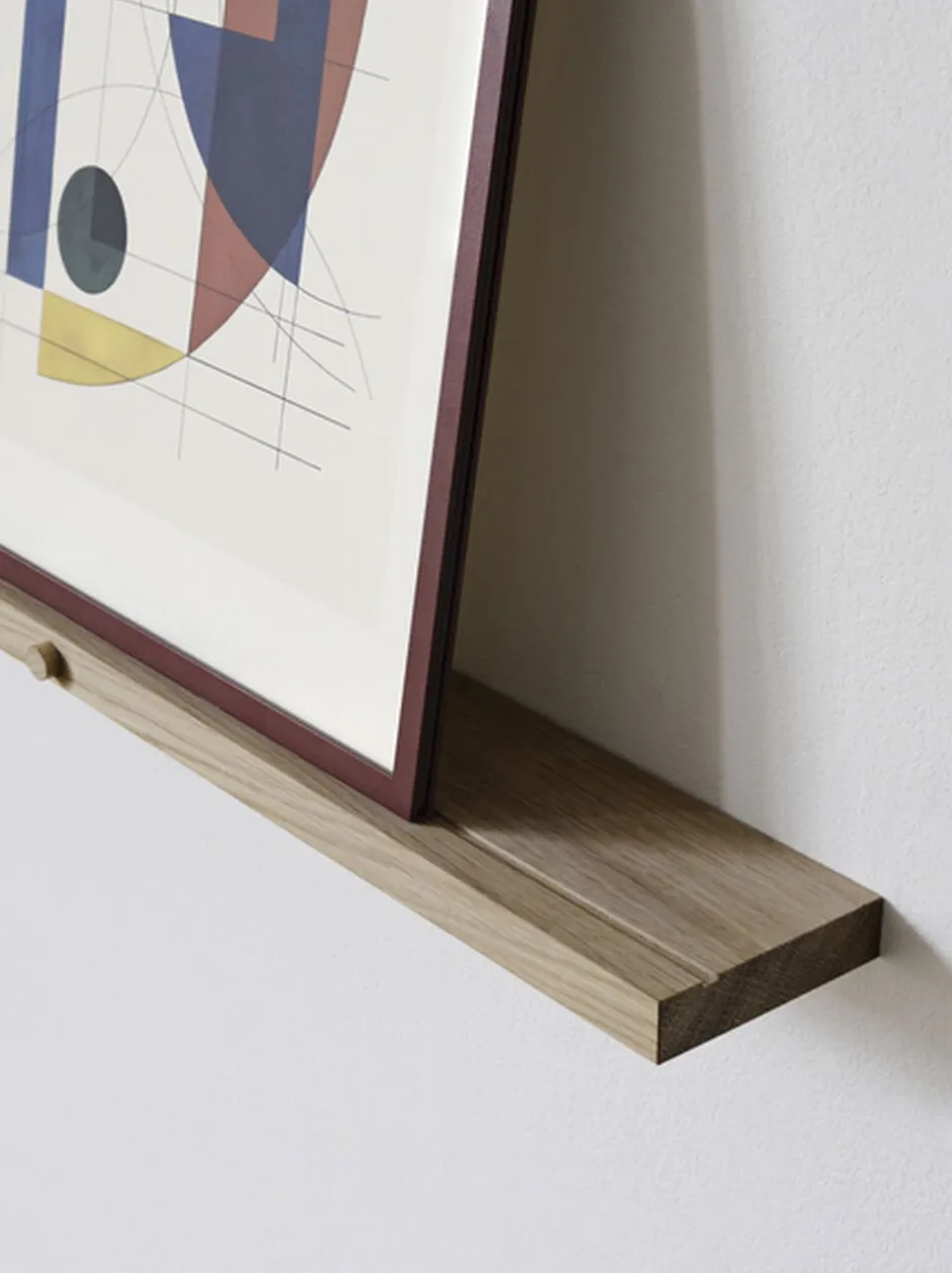 Møbler<Moebe Gallery Shelf, 70, Black 100%