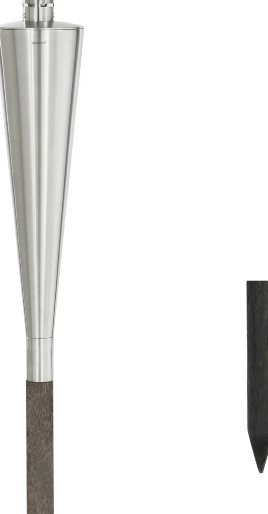 Trådløse Lamper<Blomus Garden Torch with wooden pole -ORCHOS- matt
