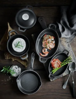Gryder & Pander<Pillivuyt Gourmet Garonne Ø16 cm mini stegepande støbejern