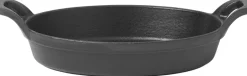 Gryder & Pander<Pillivuyt Gourmet Garonne 0,3 liter mini pande med 2 greb oval, støbejern