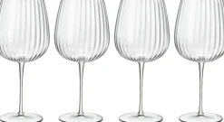 Glas<Luigi Bormioli Gin & tonic-glas burgundy Optica 75 cl 4 stk.