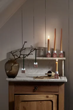Juletræspynt<Kähler Gingerbread Juleophæng H5 brun 2 stk.