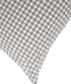 Sengetøj & Lagner<Magasin du Nord Collection Gingham washed percale Brown/white
