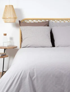 Sengetøj & Lagner<Magasin du Nord Collection Gingham washed percale Brown/white
